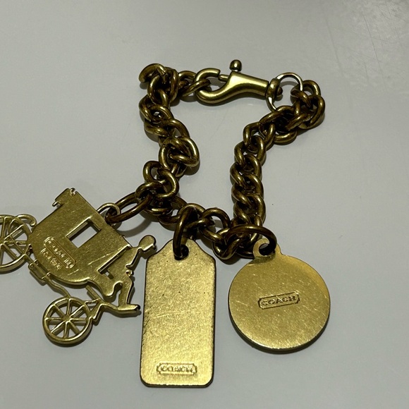 Coach Vintage Horse and Carriage Chain Charm - Picture 6 of 8